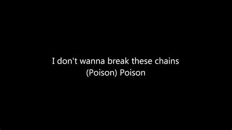 Alice Cooper - Poison Lyrics HD + 3D | Lyrics, Songs, Youtube