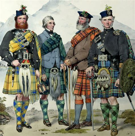 Scottish Kilt History - Philamhor to Philabeg (Great Kilt to Little ...