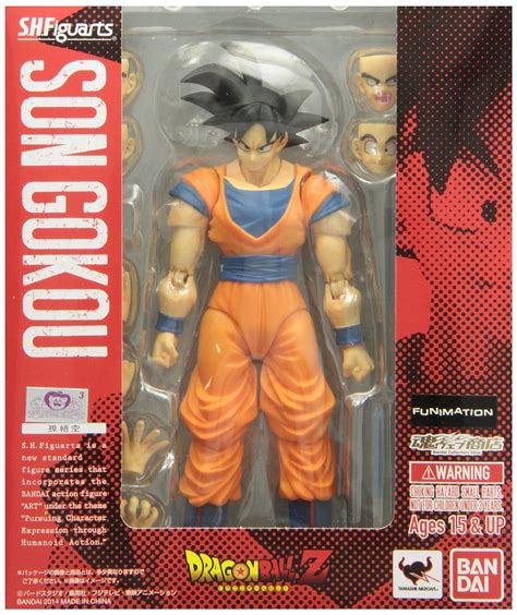 Bandai Tamashii Nations S.H. Figuarts Goku Action Figure, Action & Toy Figures - Amazon Canada ...