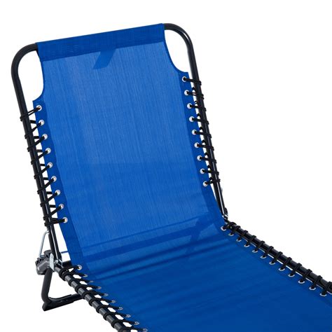 3-Position Portable Reclining Beach Chaise Lounge Adjustable Sleeping Bed | eBay