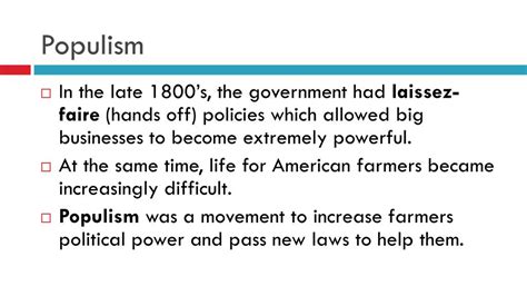 PPT - Populism PowerPoint Presentation, free download - ID:2607844