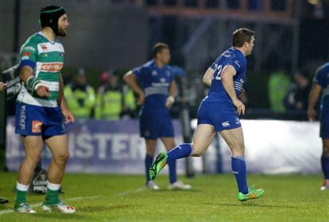 Leinster legend Gordon D'Arcy got a rousing reception at the RDS