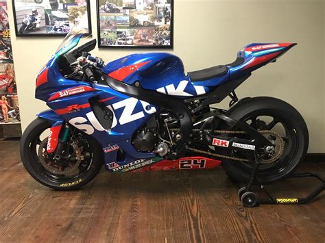 Featured Listing: Toni Elias Suzuki GSX-R1000 Factory Yoshimura Superbike (MotoAmerica) - Rare ...