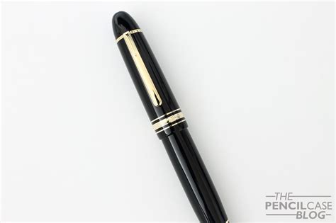 MONTBLANC MEISTERSTUCK 149 FOUNTAIN PEN REVIEW | The Pencilcase Blog | Fountain pen, Pencil, Ink ...