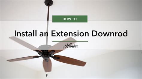 How To Replace A Ceiling Fan With Long Downrod | Shelly Lighting