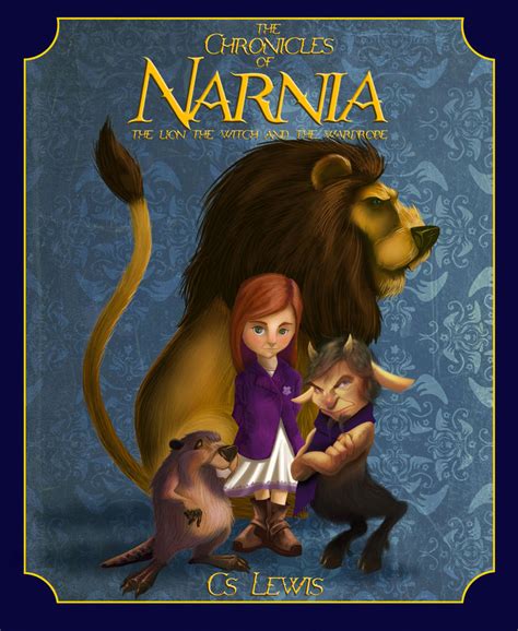 Narnia book cover by munoa13 on DeviantArt