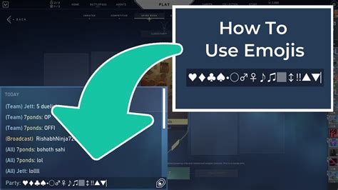 Use Emoji In Valorant Chat - YouTube