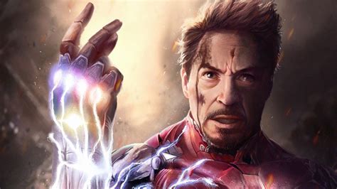 Iron Man, Snap, Infinity Stones, Avengers Endgame, 4K, #175 Wallpaper PC Desktop