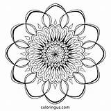 Mindfulness Coloring Pages Free Printable PDF sketch template