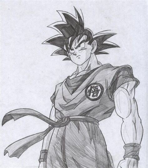 25+ step by step goku drawing - TahmithHiten