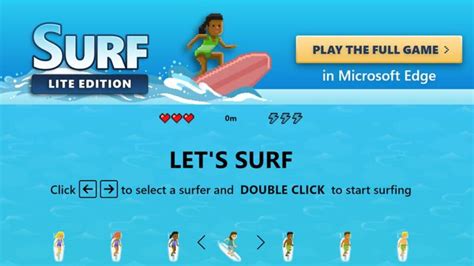 Easy Steps To Enable Or Disable Surf Game In Microsoft Edge