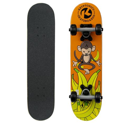 Kryptonics Locker Board Complete Skateboard (22" x 5.75") - Walmart.com - Walmart.com