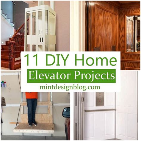 11 DIY Home Elevator Projects - Mint Design Blog