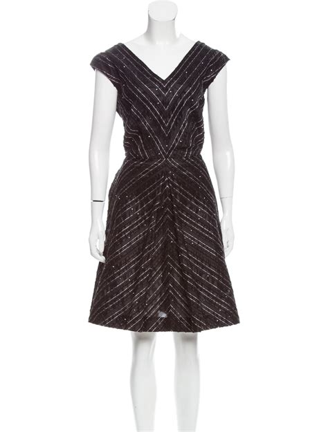 Bill Blass Embellished A-Line Dress - Clothing - BIL20096 | The RealReal