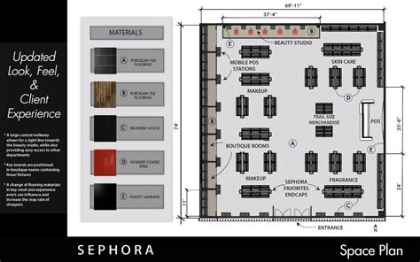 Retail Design - Sephora by Jamie Keegan at Coroflot.com