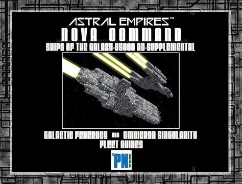 ASTRAL EMPIRES: New Products for Port Nova Media (including ASTRAL EMPIRES)