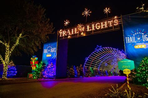 Zilker Park Christmas Lights 2021