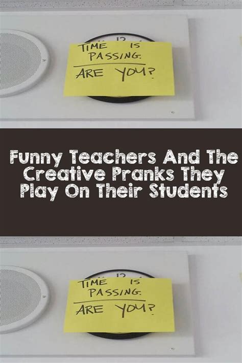 Funny teachers and the creative pranks they play on their students – Artofit