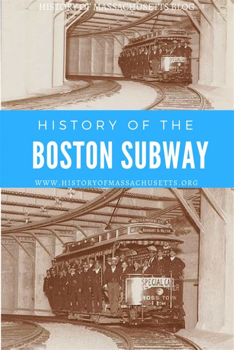 History of the Boston Subway: The First Subway in America - History of ...