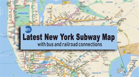 New York Subway Map: Latest Version with Line and Station Changes