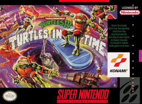 Teenage Mutant Ninja Turtles IV: Turtles in Time - Télécharger ROM ISO - RomStation