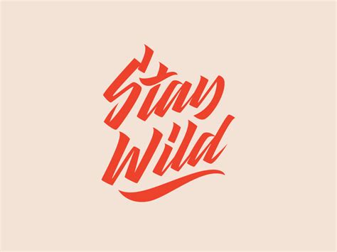 Stay Wild - Logo for Clothing Brand | Wild logo, Stay wild, ? logo