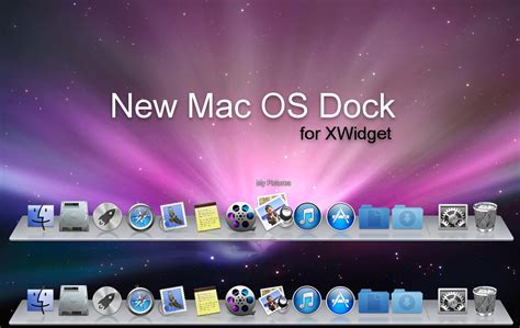 New Mac OS Dock for xwidget by Jimking on DeviantArt