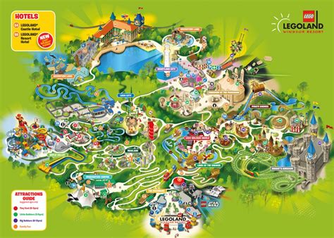 Legoland London Map