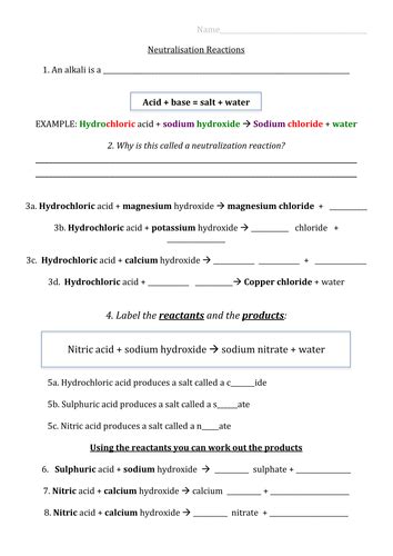 Neutralisation - Acids and Bases by katie-lu - Teaching Resources - Tes