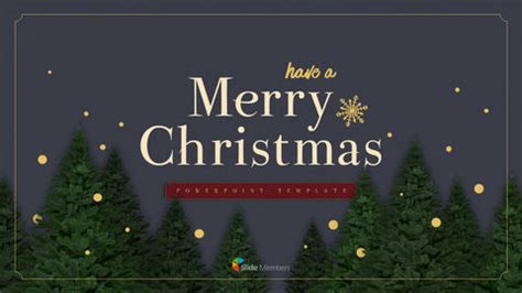 Merry Christmas PowerPoint Templates for Presentation