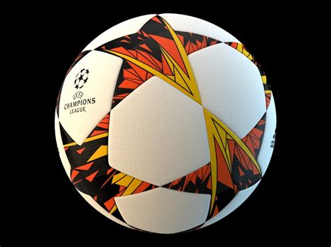 UEFA Champions league Official ball 3D Model