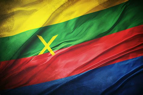 flag wallpaper of Mauritius 30638599 Stock Photo at Vecteezy