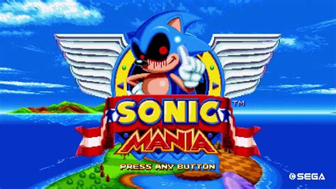 Sonic.EXE Mania - Title Screen Animation - YouTube