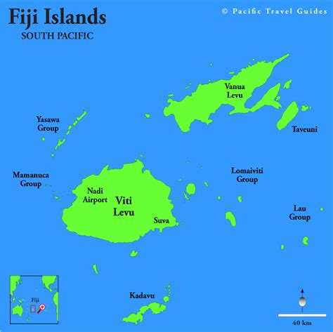 Fiji Map