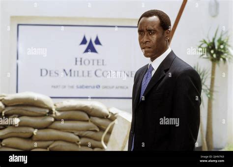 DON CHEADLE, HOTEL RWANDA, 2004 Stock Photo - Alamy