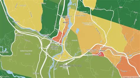 The Safest and Most Dangerous Places in West Lebanon, NH: Crime Maps and Statistics | CrimeGrade.org