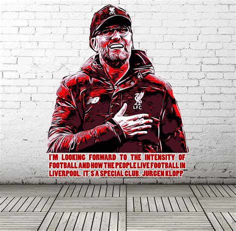 Jurgen Klopp Liverpool FC Quote Wall Sticker Football Games | Etsy