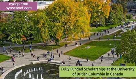 Fully Funded Scholarships in Canada 2020 - OYA Opportunities | OYA ...