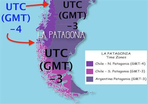 pequeño Paquete o empaquetar prioridad chile time zone map receta ...