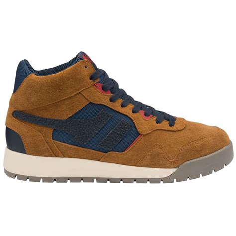 Buy Gola men's Summit High sneakers in caramel/navy online at gola