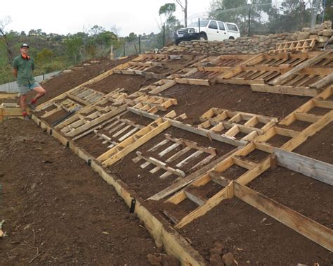 How To Landscape A Steep Slope | Good Life Permaculture | Sloped garden ...