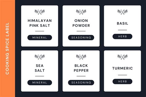 Free Printable And Customizable Kitchen Label Templates, 55% OFF