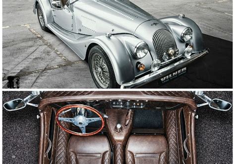 Morgan Plus 8 35th Anniversary Edition Gets a Leathery Interior from Vilner - autoevolution