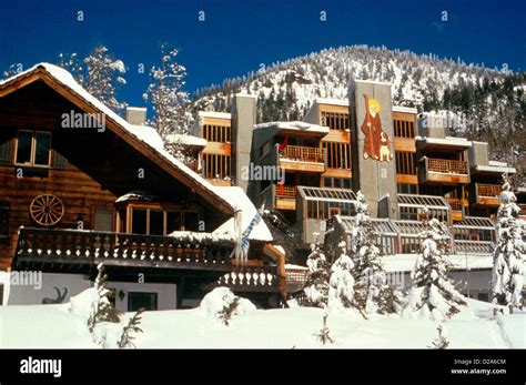 New Mexico, Taos. Taos Ski Valley Resort Stock Photo - Alamy