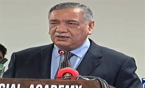 Chief Justice Asif Saeed Khosa Addresses Ceremony at Judicial Academy in Islamabad