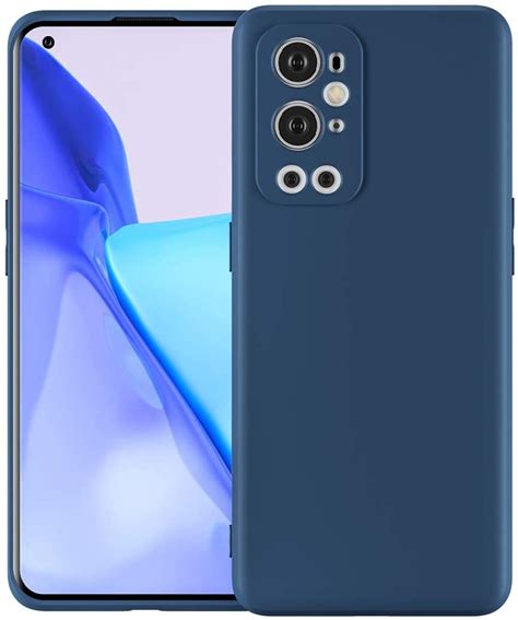 OPPRO OnePlus 9 Pro Case Liquid Silicone Blue