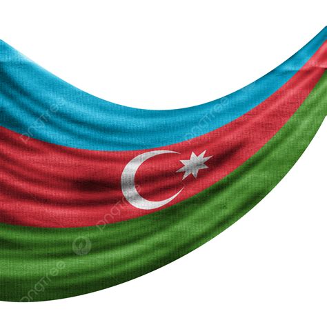 Azerbaijan Flag Waving With Texture, Azerbaijan Label, Labels, Ribbon ...