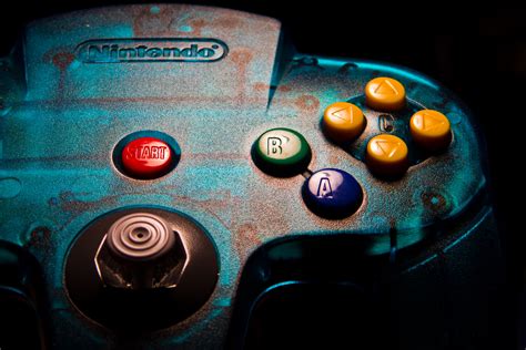 Download Controller Video Game Nintendo 64 HD Wallpaper