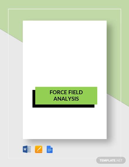 Force Field Analysis - 10+ Examples, Format, Pdf