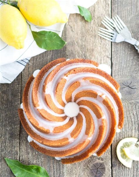 Lemon drizzle bundt cake recipe | delicious. magazine